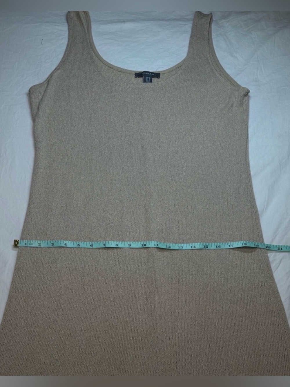 NWOT - PRIMARK Knit Dress
Long| Tan/Cream | Size 12-Boho Beach Pullover NEW - Picture 11 of 12